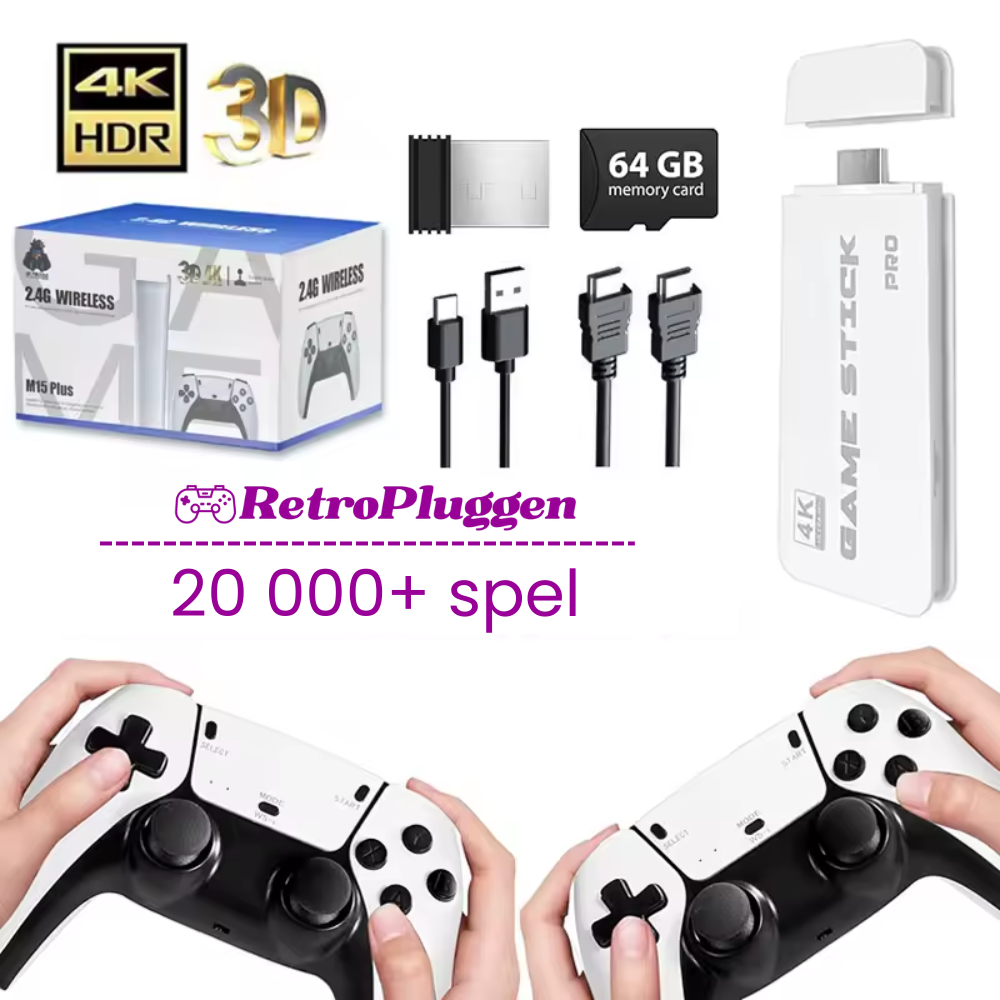 RetroPluggen - Tillbaka till barndomens bästa stunder